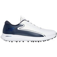 Skechers Men's Max 3 Golf Shoes, White/Navy
