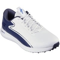 Skechers Men's Max 3 Golf Shoes, White/Navy