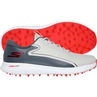 Skechers Men's Max 3 Golf Shoes, Grey/Red