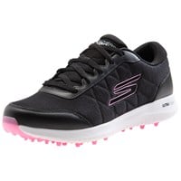 Skechers Women's Max Fairway 4-RF Golf Shoes, Black/Pink