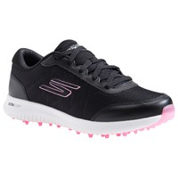 Skechers Women's Max Fairway 4-RF Golf Shoes, Black/Pink