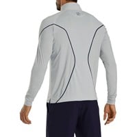 FootJoy Men's Tempo Series Tech Midlayer Golf Pullover, Light Grey