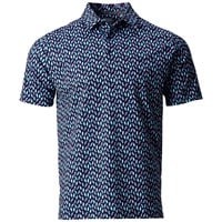Callaway Men's All Over Birdie/Eagle Print Golf Polo