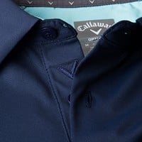 Callaway Men's Trademark Chev Color Block Golf Polo, Navy