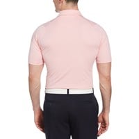 Callaway Men's Classic Jacquard Golf Polo, Pink