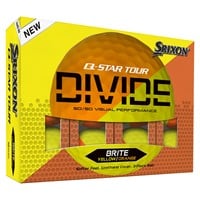 Srixon Q-Star Tour Divide 2 Golf Ball, Orange
