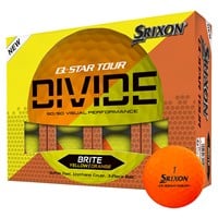 Srixon Q-Star Tour Divide 2 Golf Ball, Orange