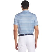 Puma Men's Fair Isle Micro Print Golf Polo, Blue