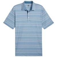 Puma Men's Fair Isle Micro Print Golf Polo