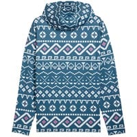 Puma Men's Fair Isle Golf Hoodie, Blue