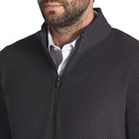 Puma Men's Boulder 1/4 Zip Golf Pullover, Black