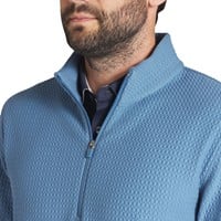 Puma Men's Boulder 1/4 Zip Golf Pullover, Blue