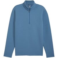 Puma Men's Boulder 1/4 Zip Golf Pullover, Blue