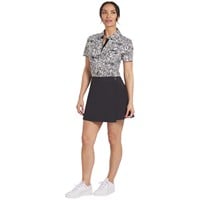 Puma Women's Cloudspun Zebra Golf Polo, White