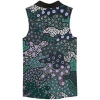 Puma Women's Cloudspun Bloom Camo Sleeveless Golf Polo, Black