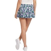 Puma Women's Lillie Wrap Golf Skort, Dark Green