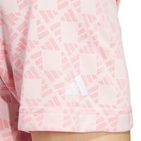 adidas Men's Ultimate365 Tour HEAT RDY Jacquard Golf Polo, Pink