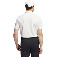 adidas Men's Ultimate365 Tour HEAT RDY Jacquard Golf Polo, White