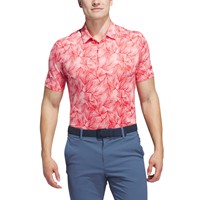 adidas Men's Ultimate365 Mesh Print Golf Polo, Pink