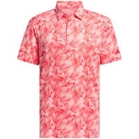 adidas Men's Ultimate365 Mesh Print Golf Polo, Pink