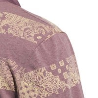 adidas Men's Go-To Print Golf Polo, Light Purple