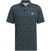 adidas Men's Ultimate365 Power Grid Print Golf Polo