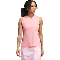 adidas Women's Ultimate365 Sleeveless Golf Polo, Pink