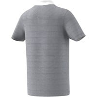 adidas Junior Ottoman Striped Golf Polo, Navy