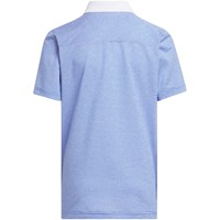 adidas Junior Ottoman Striped Golf Polo, Royal