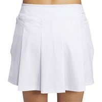 adidas Women's Ultimate365 Tour Pleated 15in Golf Skort, White