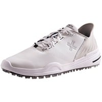 Payntr X Men's 005 F Golf Shoes, White/Silver