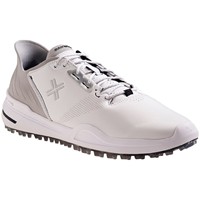 Payntr X Men's 005 F Golf Shoes, White/Silver
