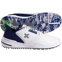 Payntr X Men's 005 F Golf Shoes, White/Navy