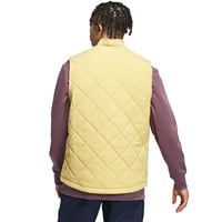 adidas Men's Go-To DWR Full Zip Golf Vest, Beige