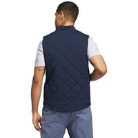 adidas Men's Go-To DWR Full Zip Golf Vest, Navy