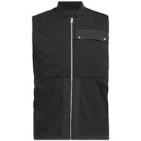 adidas Men's Go-To DWR Full Zip Golf Vest, Black