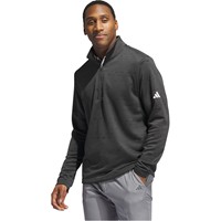 adidas Men's Core Printed 1/4 Zip Golf Pullover, Charcoal/Black