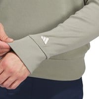 adidas Men's Go-To Cozy Golf Pullover, Silver