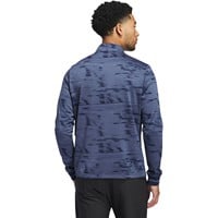 adidas Men's Ultimate365 Linear Stripe 1/4 Zip Golf Pullover, Dark Blue