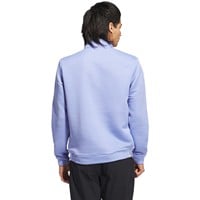 adidas Men's Ultimate365 DWR Textured 1/4 Zip Golf Pullover, Blue