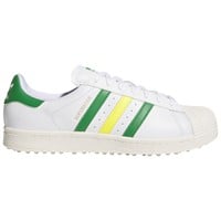 adidas Men's Superstar SL Golf Shoes, White/Green