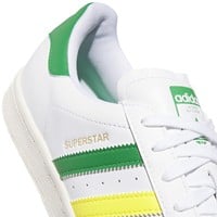 adidas Men's Superstar SL Golf Shoes, White/Green