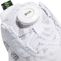 adidas Junior CodeChaos 25 BOA Golf Shoes, White/Green