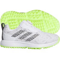 adidas Junior CodeChaos 25 BOA Golf Shoes, White/Green