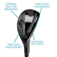 TaylorMade Men's Qi10 Tour Rescue Hybrid, z-callout-191632