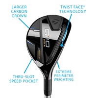 TaylorMade Men's Qi10 MAX Rescue Hybrid, z-callout-191634