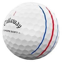 Callaway Chrome Soft 2024 Triple Track Golf Balls, White