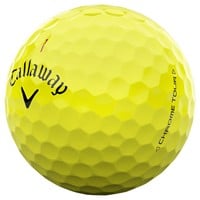 Callaway Chrome Tour 2024 Golf Ball, Yellow