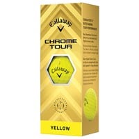 Callaway Chrome Tour 2024 Golf Ball, Yellow