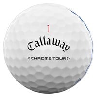 Callaway Chrome Tour 2024 Triple Track Golf Ball, White